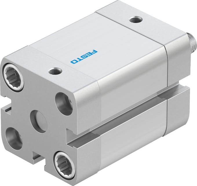 Festo Compacte Cilinder 25mm Boring 20mm Slag ISO 21287 Dubbelwerkend - 577184 - P2BUF