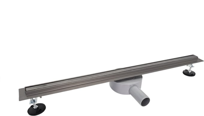 LINEA UNO - Linas 70x7cm - Gun metal - Douchegoot - - 991233