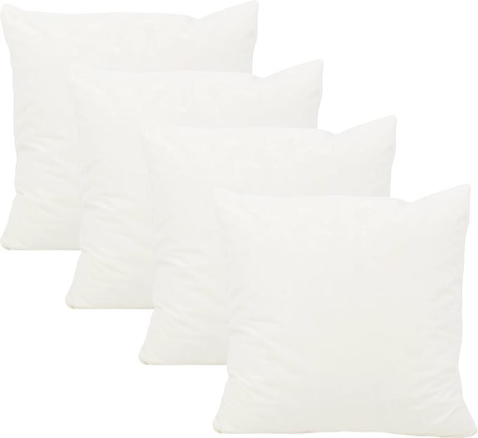 Set van 4 stuks - Binnenkussen | 40 x 40 cm | 500 gram | Traagschuim/ Memoryfoam
