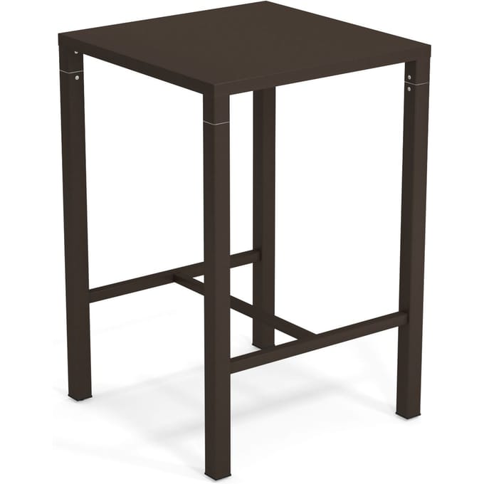 Emu Nova Statafel vierkant - donkerbruin - 70 x 70 cm