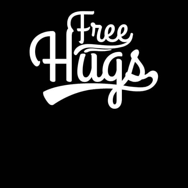 Free Hugs Women's T-Shirt - Black - 3XL