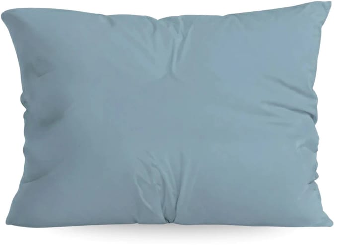 Zelesta Pure Uni Katoen Kussensloop Set van 2 - Pastelblauw 80x80cm