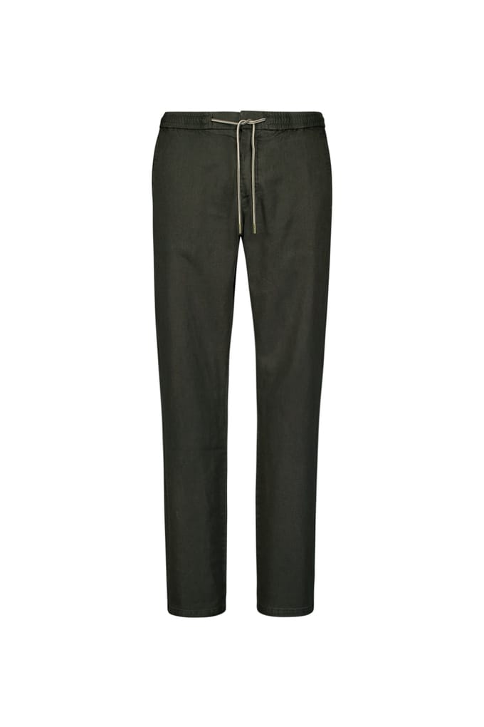 No Excess Pants With Linen Garment Dyed Motorblack Maat: XXL | Broeken Outlet | Heren | Bruin