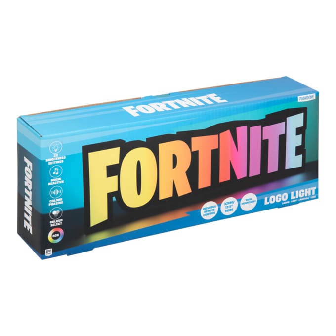 Fortnite logo lamp – RGB LED licht met afstandsbediening – Paladone