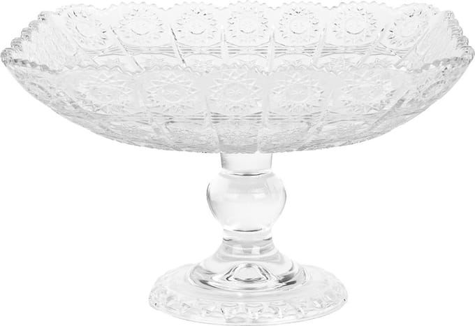 Clayre & Eef Schaal 29x29x18 cm Transparant Glas