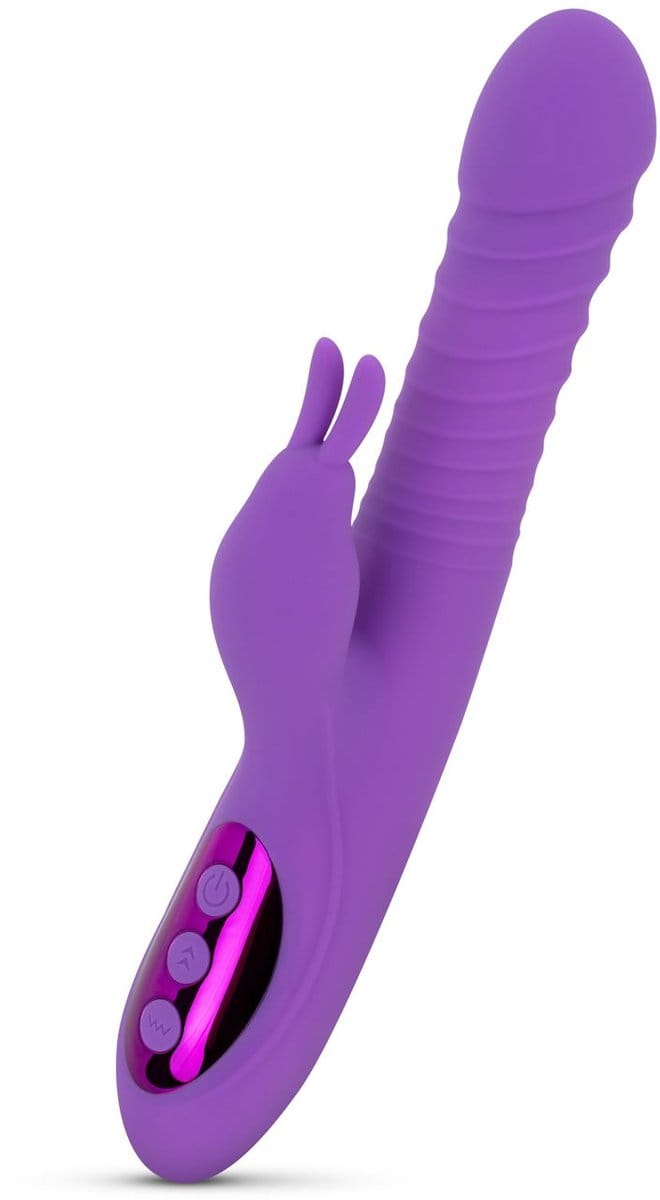 Teazers – Stotende, Verwarmende Rabbit Vibrator – Paars