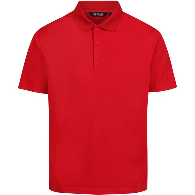Regatta Heren Pro vochtafvoerend poloshirt (Klassiek rood)