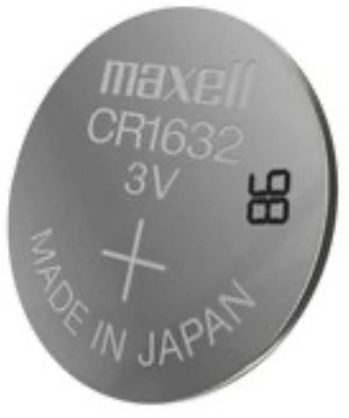 Maxell Lithium Batterij - Knoopcel - CR1632 - 2 stuks - 3V - Made in Japan