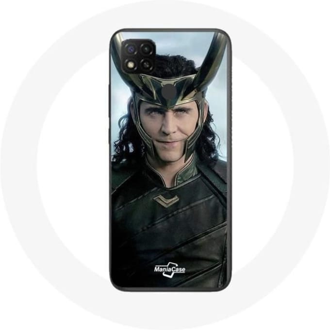 Coque pour Xiaomi Redmi 9C Loki Thor Ragnarok avec Casque Saison 1