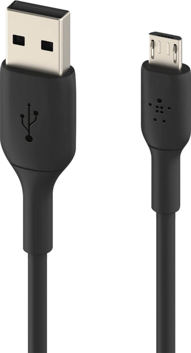 Belkin BOOST↑CHARGE - USB-A naar Micro-USB Kabel - 1 Meter - 12W - Zwart