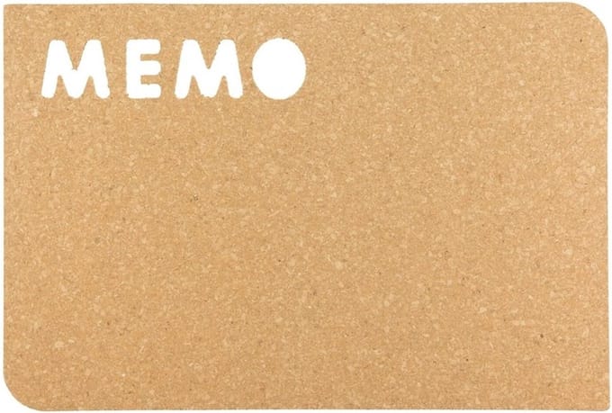 Prikbord memo 41 x 28 cm