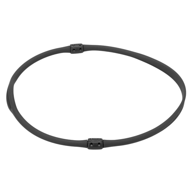 Regulator Houder Duiken Siliconen Regulator Ketting Houder Duik Accessoires Zwart 80cm / 31.5in