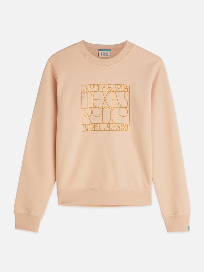 Scotch & Soda Artwork Regular-Fit Sweatshirt