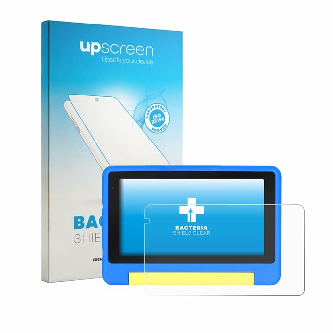 upscreen - Screenprotector voor Bufo Kids Tablet 7" - Folie Beschermfolie transparant antibacterieel