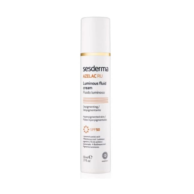 Sesderma Azelac Ru Crème Fluide Lumineuse Dépigmentante Spf50 50 ml white