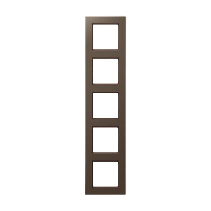 Jung 5 Gang Afdekking Frame A Creatie Mocha - AC585MO