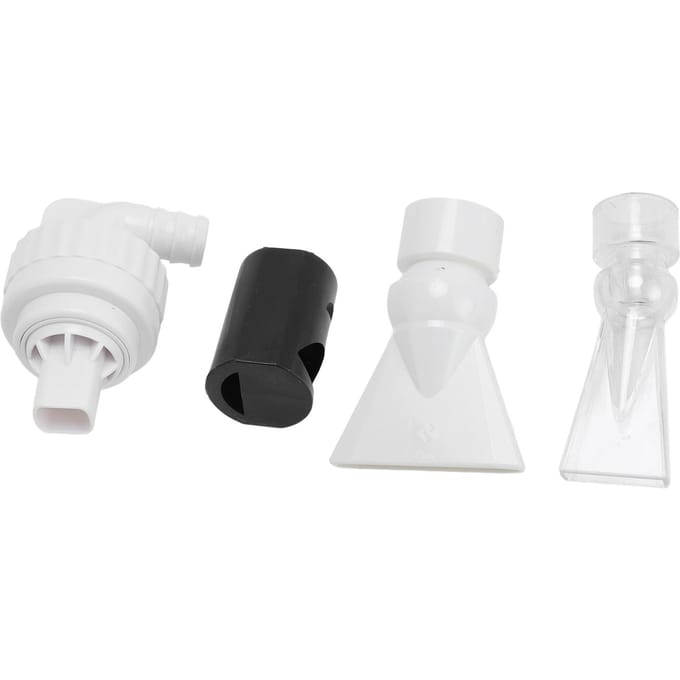 Buse Bec de Canard d'Aquarium Plastique Robuste Favorise un Débit d'Eau Stable Tuyau Buse de Sortie d'Eau d'Aquarium black