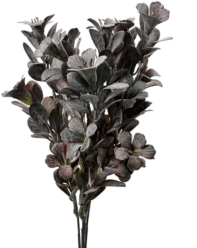 Clayre & Eef Kunstbloem 35 cm Zwart Kunststof