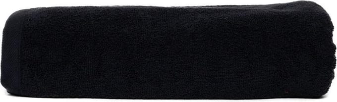 The One Super Size Strandlaken Zwart 100x210cm