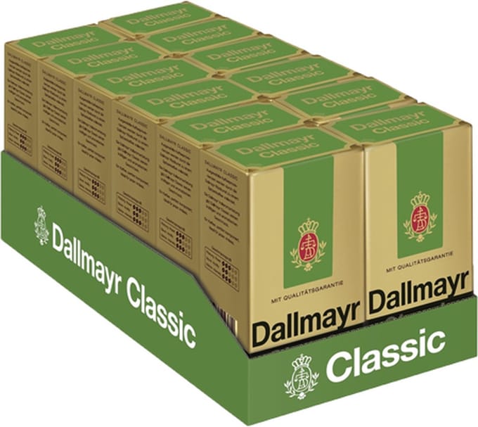 Dallmayr - Classic Gemalen koffie - 12x 500g