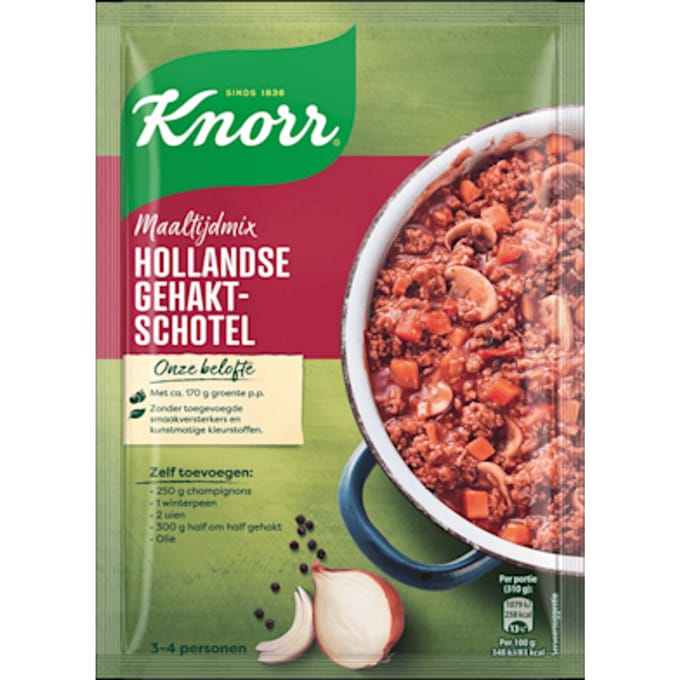 Mix voor gehaktschotel