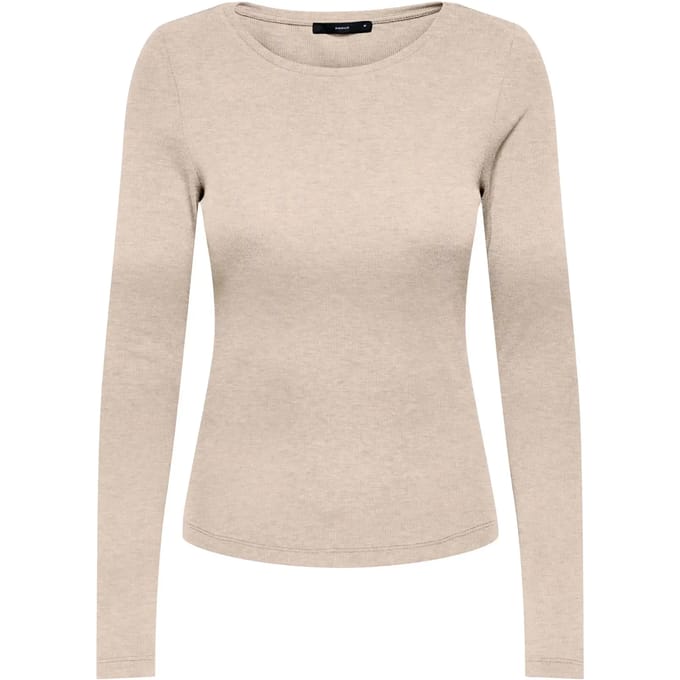 Dames-T-shirt met lange mouwen Only June
