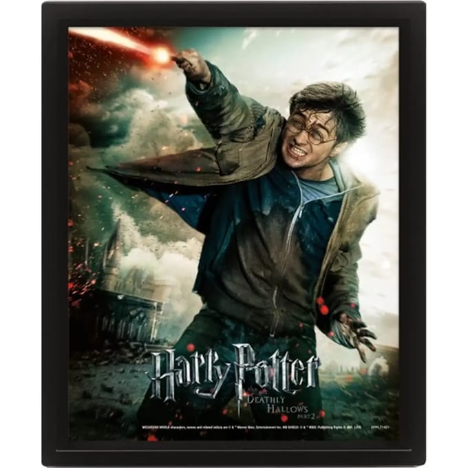 3d lenticulair frame Pyramid Harry Potter Expelliarmus