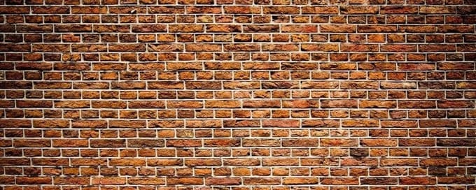 Fotobehang - Old Brick 375x150cm - Vliesbehang