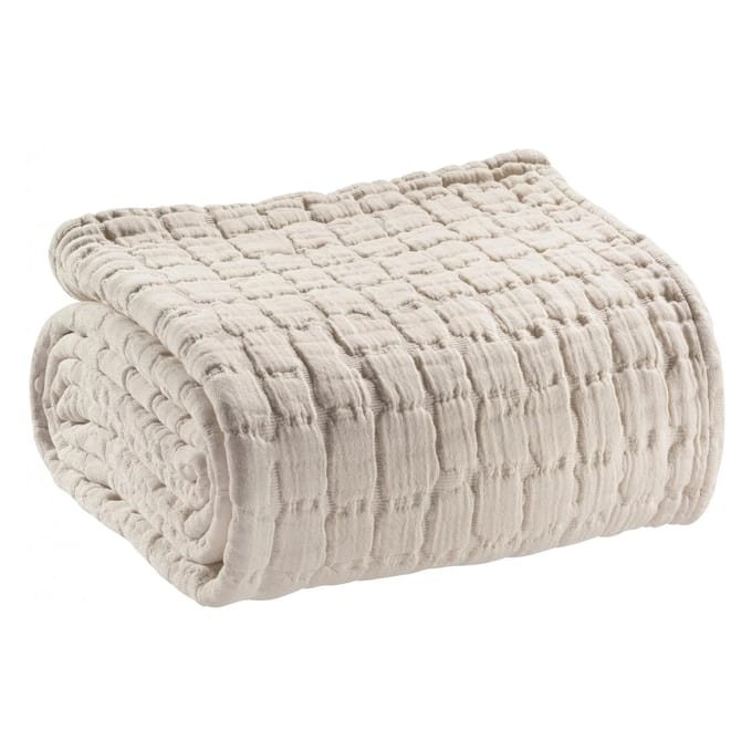 Stonewashed katoenen beddengoed Vivaraise Swami