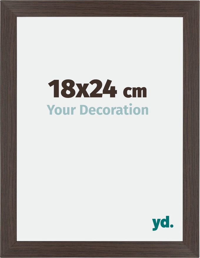 Your Decoration - Fotolijst 18x24 cm - MDF - Eiken Donker - Mura