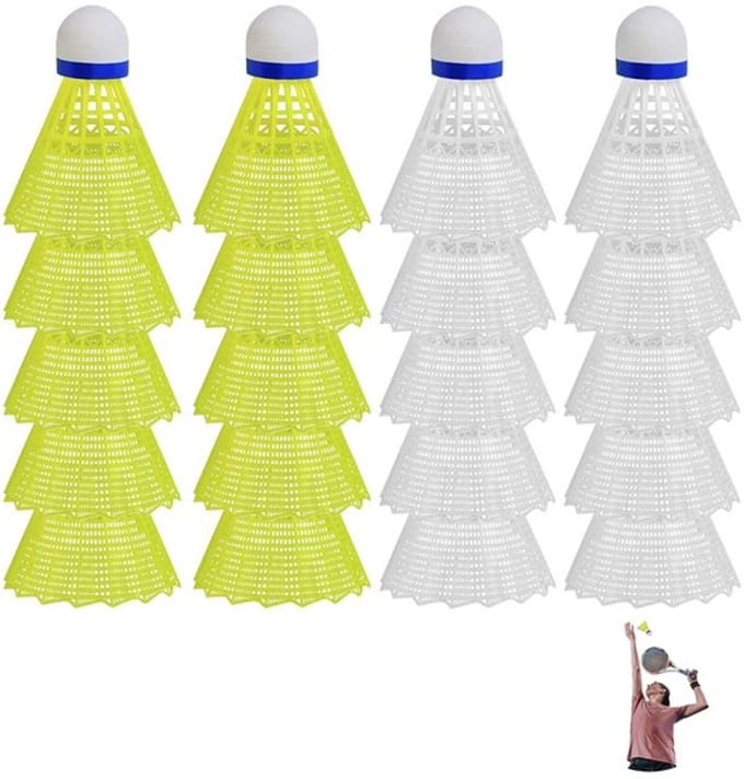 Dailygoody - Badmintonshuttles - Nylon shuttles - Duurzaam en stabiel