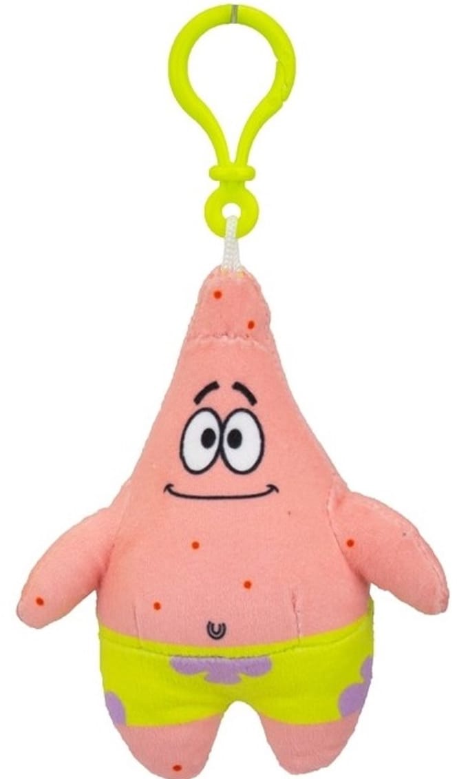 Patrick Ster Sleutelhanger – SpongeBob – Tashanger / Clip-Hanger – Cartoon Sleutelaccessoire – Patrick Star