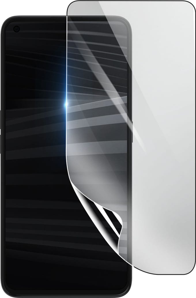 3mk, Geschikt voor Realme GT 2, Schokbestendige Hydrogel Screenprotector, Transparant