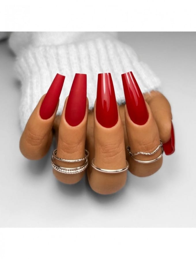 Lilly nails nagellak Classic red
