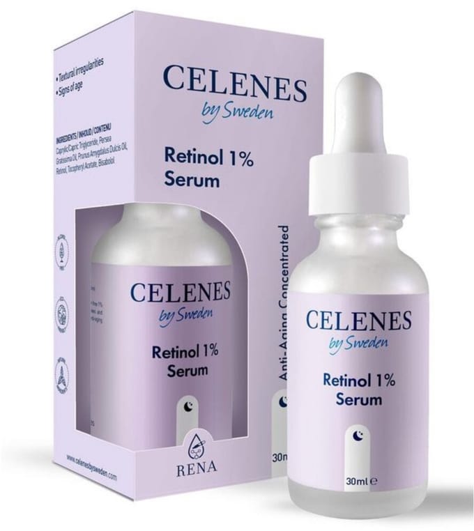 Celenes Retinol 1% Serum - 30 ml