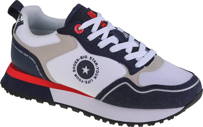 Big Star Shoes, Vrouwen, Wit, Sneakers, maat: 41