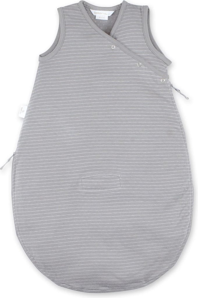 BEMINI Babyslaapzak - MAGIC BAG 1-4m - TOG 1 - Comfortjersey - Stripe shadow