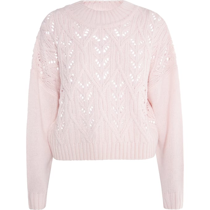 IZIA Gebreide trui Dames roze