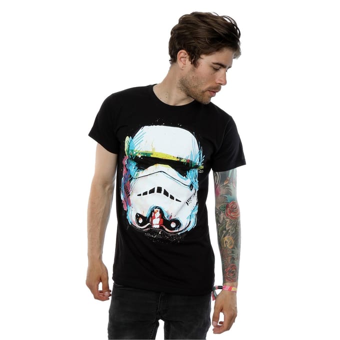 Star Wars Heren Stormtrooper Commando Kunst T-shirt (Zwart)
