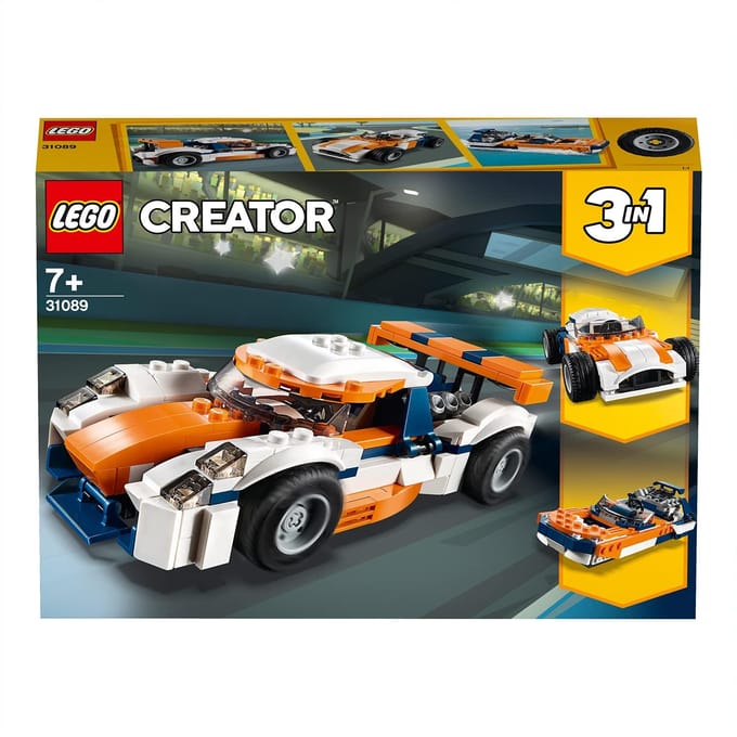 LEGO Creator Zonsondergang baanracer 31089