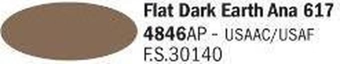 Italeri 4846ap - Flat Dark Earth Ana 617 - Modelbouwverf Acryl