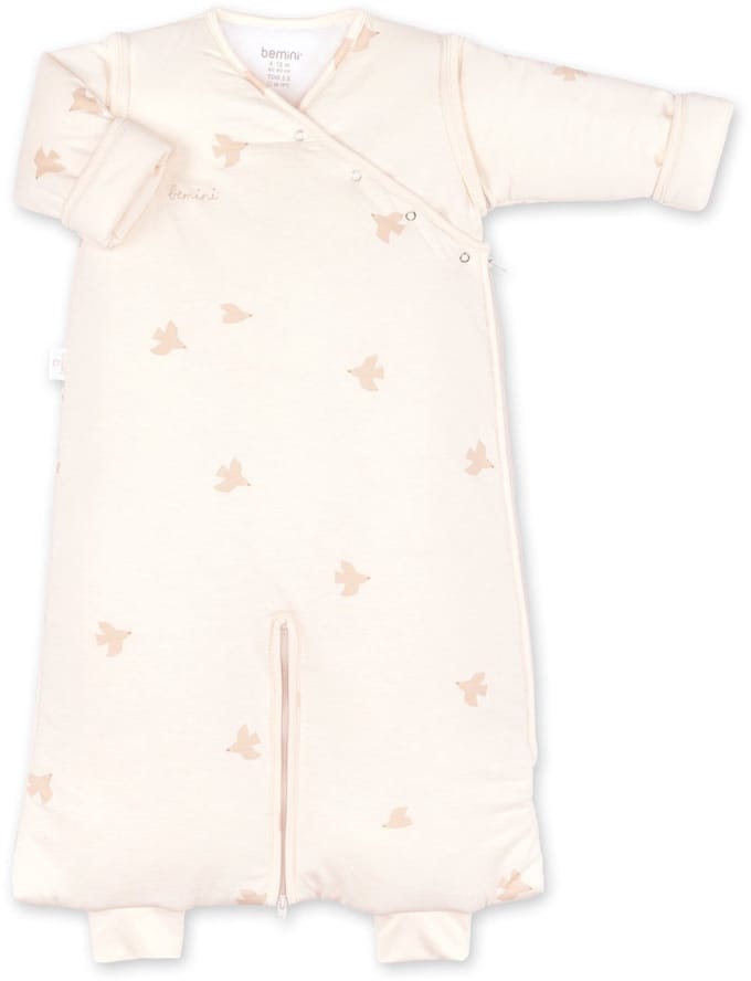 BEMINI Babyslaapzak - MAGIC BAG 4-12m - TOG 2.5 - Knus cocon - Piuma ecru