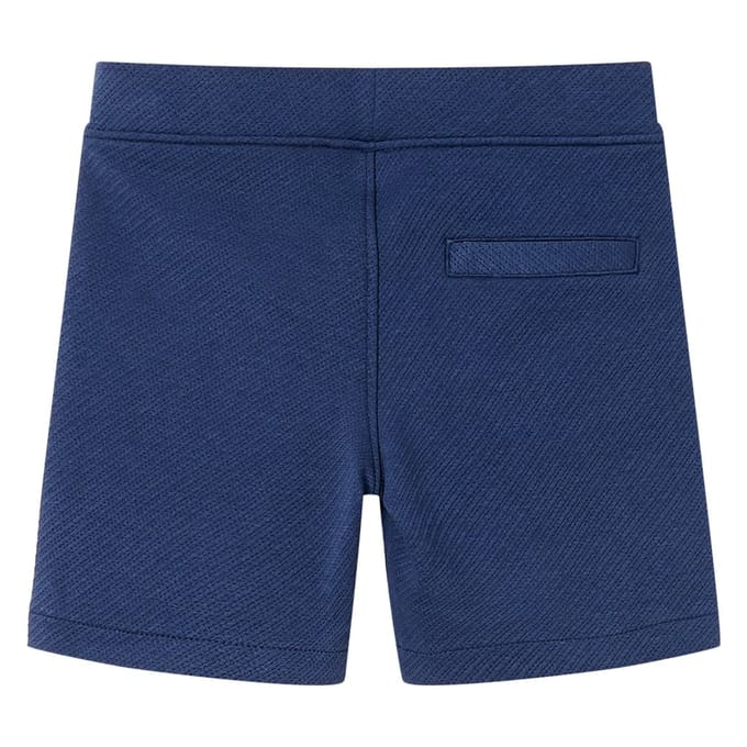 vidaXL - Kindershorts - met - trekkoord - 104 - donkerblauw