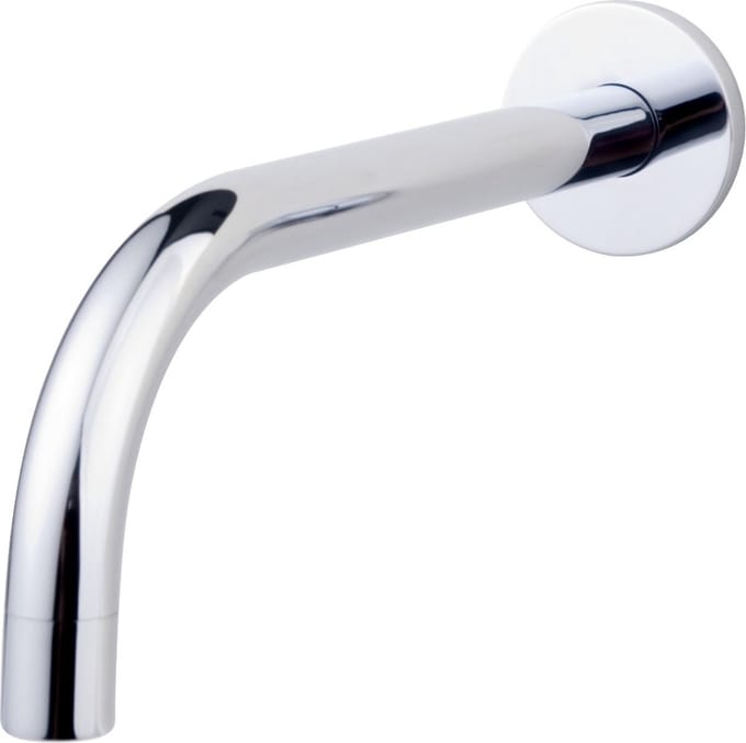Wiesbaden Slim 18mm uitloop rond 20cm 1/2" chroom