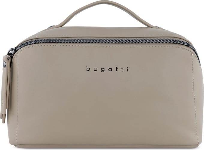 bugatti Toilettas Almata Make Up Bag Sand Lichtbruin