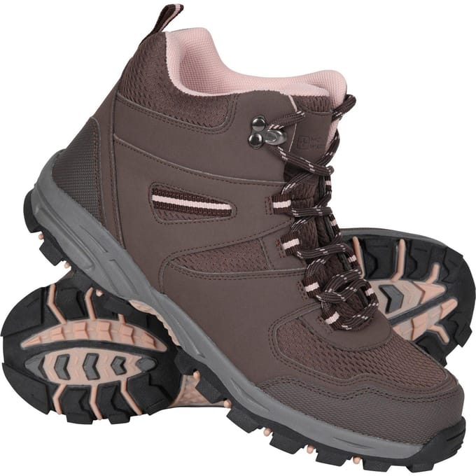 Mountain Warehouse Dames/dames Mcleod Brede wandelschoenen (Bruin)
