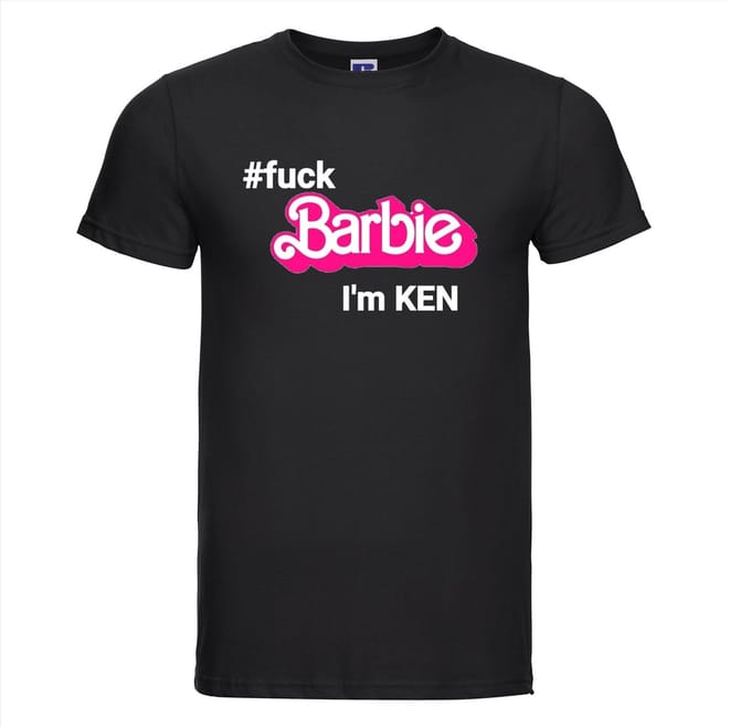 Barbie Ken T-shirt | Grappige tekst | T-shirt tekst | Maat S