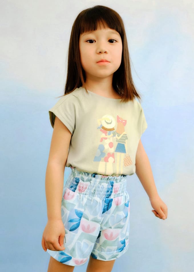 MAYORAL - Short - Maat 92 - Meisjes - Meerkleurig -