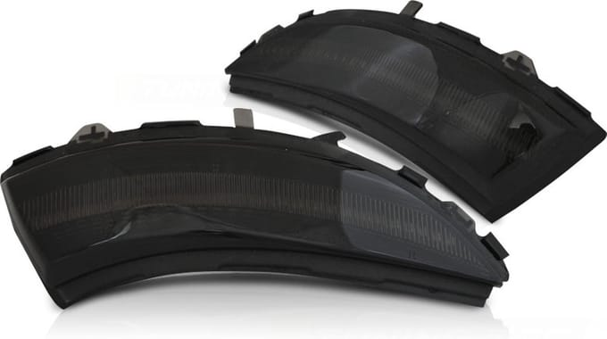 Knipperlichten spiegel RENAULT CLIO IV 12-16 SMOKE LED