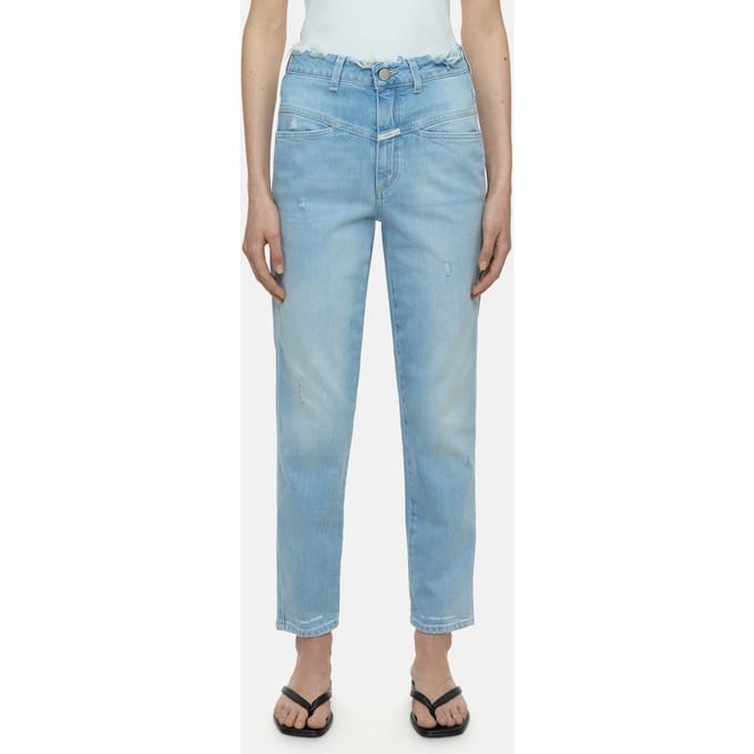 Closed Pedal Pusher Jeans Light Blue Taglia: W25L32 | Pantaloni Outlet | Donna | Blu
